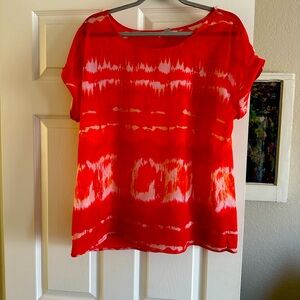 Polyester women’s top large